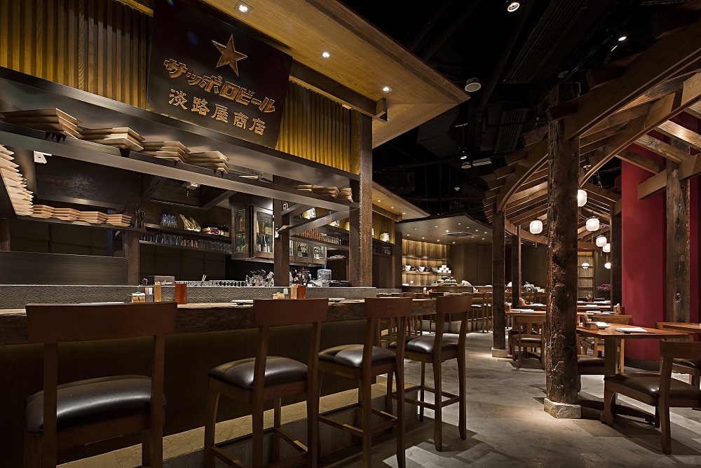 長沙門店裝修，餐飲門面中餐廳裝修設(shè)計(jì)