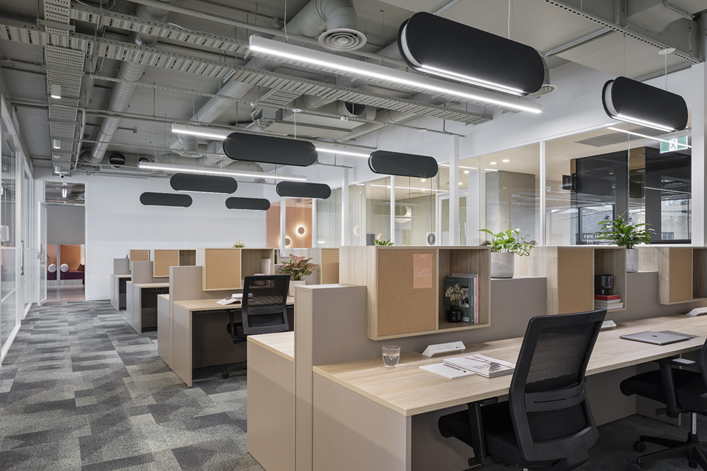 湖南卓正裝飾教您了解辦公室裝修，材質(zhì)制造視覺沖擊